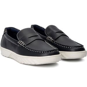 Boys Black Loafer Size 1